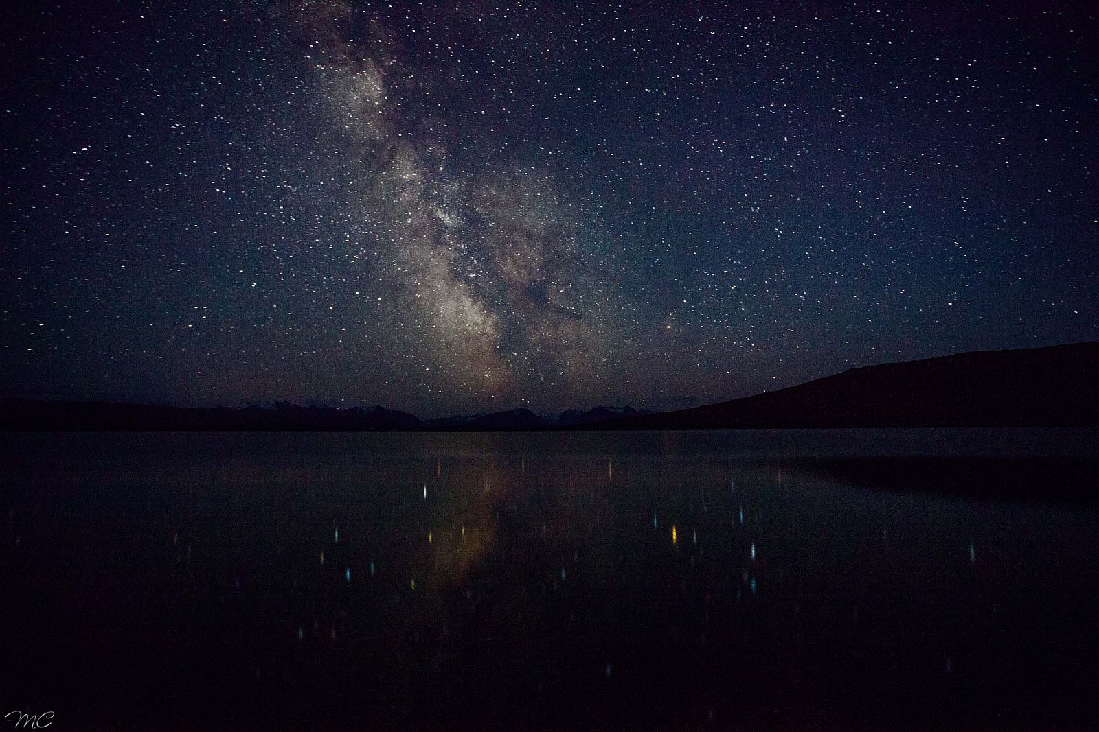 Звёздная ночь на озере - Алтай (лето)