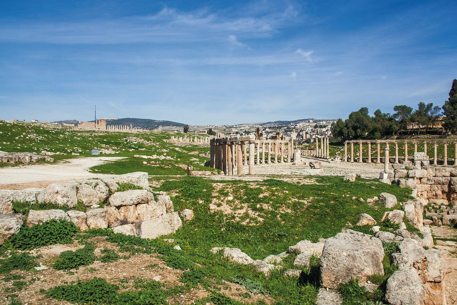 Древний город Джараш - Израиль Иордания Египет
