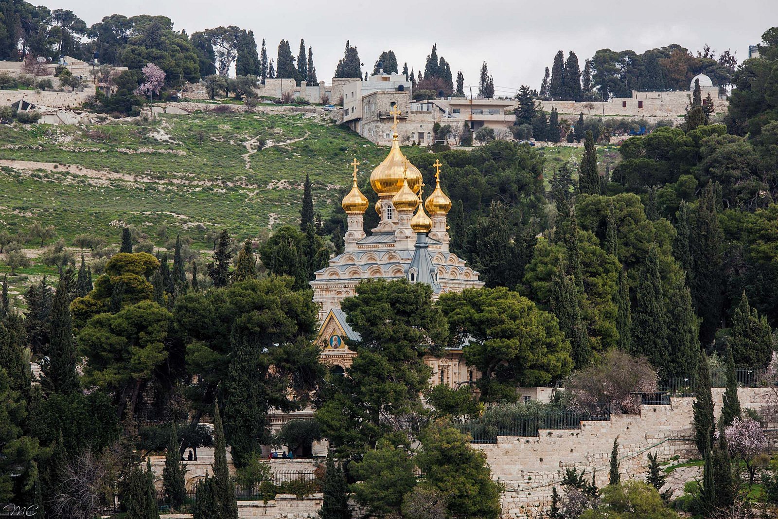 Монастырь равноапостольной Марии Магдалины в Гефсимании - Израиль Иордания Египет