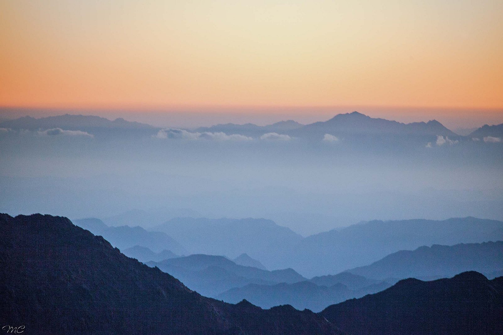 Рассвет на горе Хорив - Израиль Иордания Египет