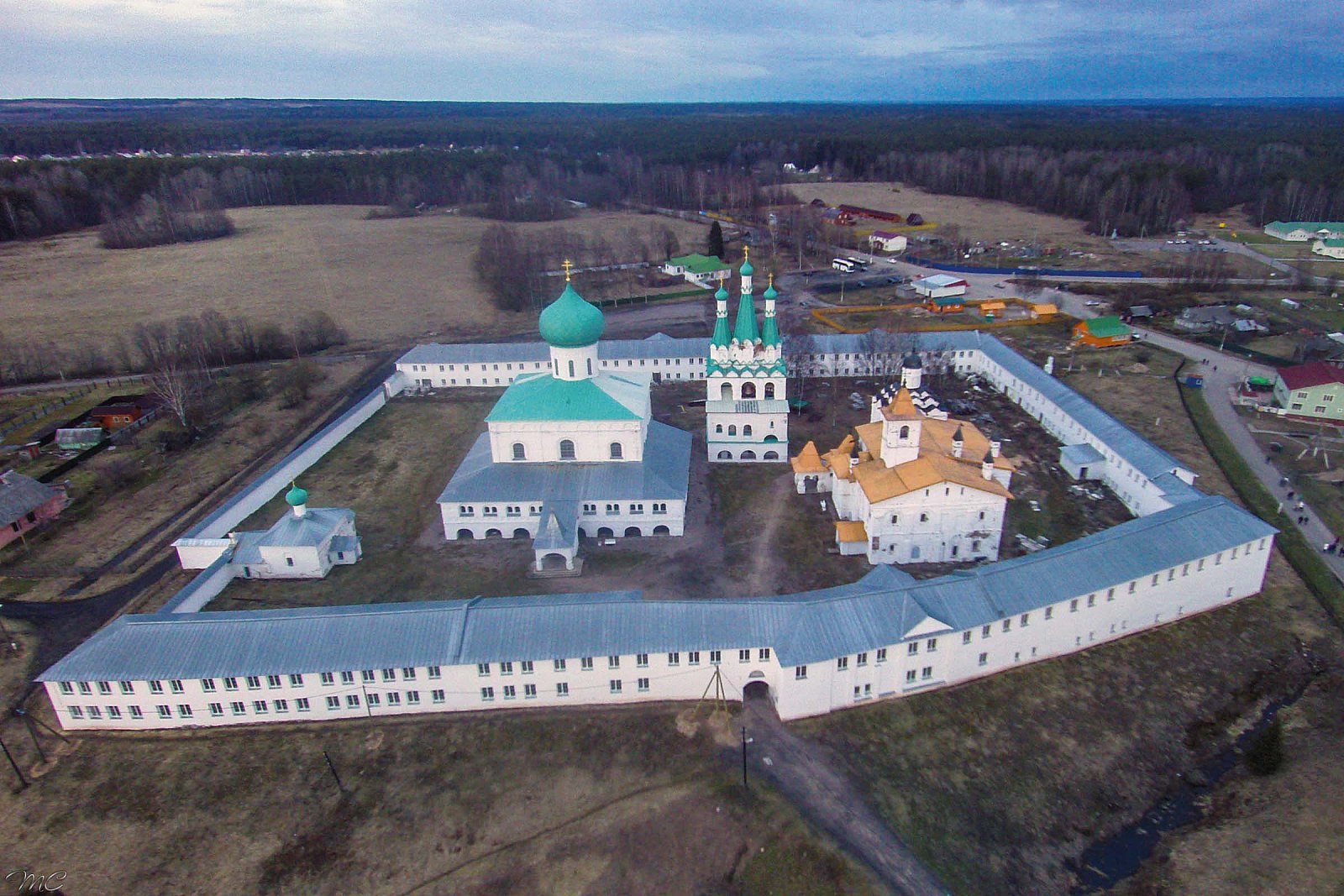 Троицкая часть Свято-Троицкого Александра Свирского мужского монастыря - Лодейнопольский район