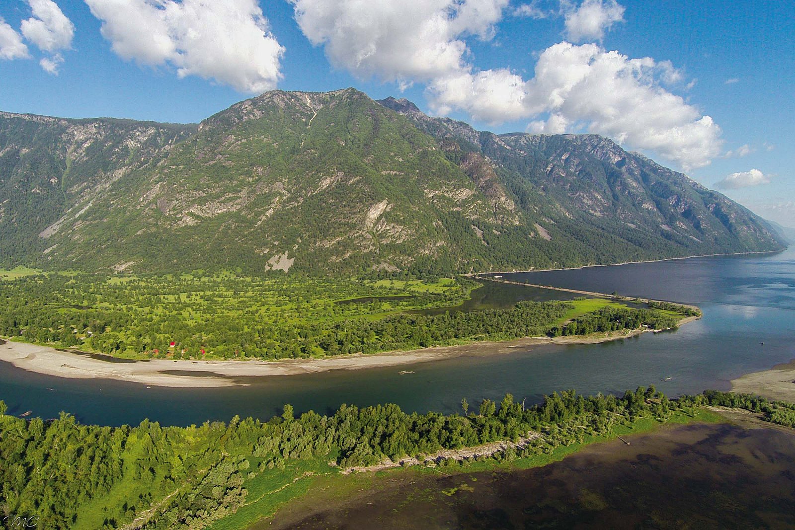 Телецкое озеро и река Чулышман - Алтай (лето)