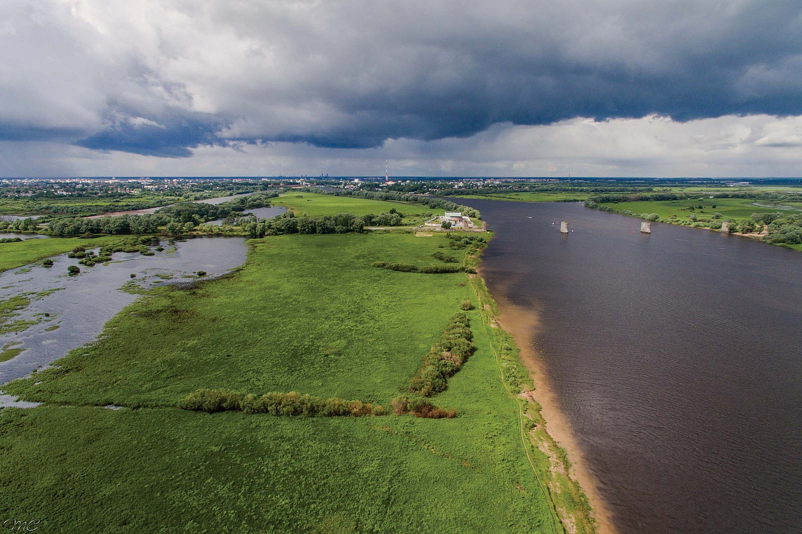 Река Волхов - Новгородская область