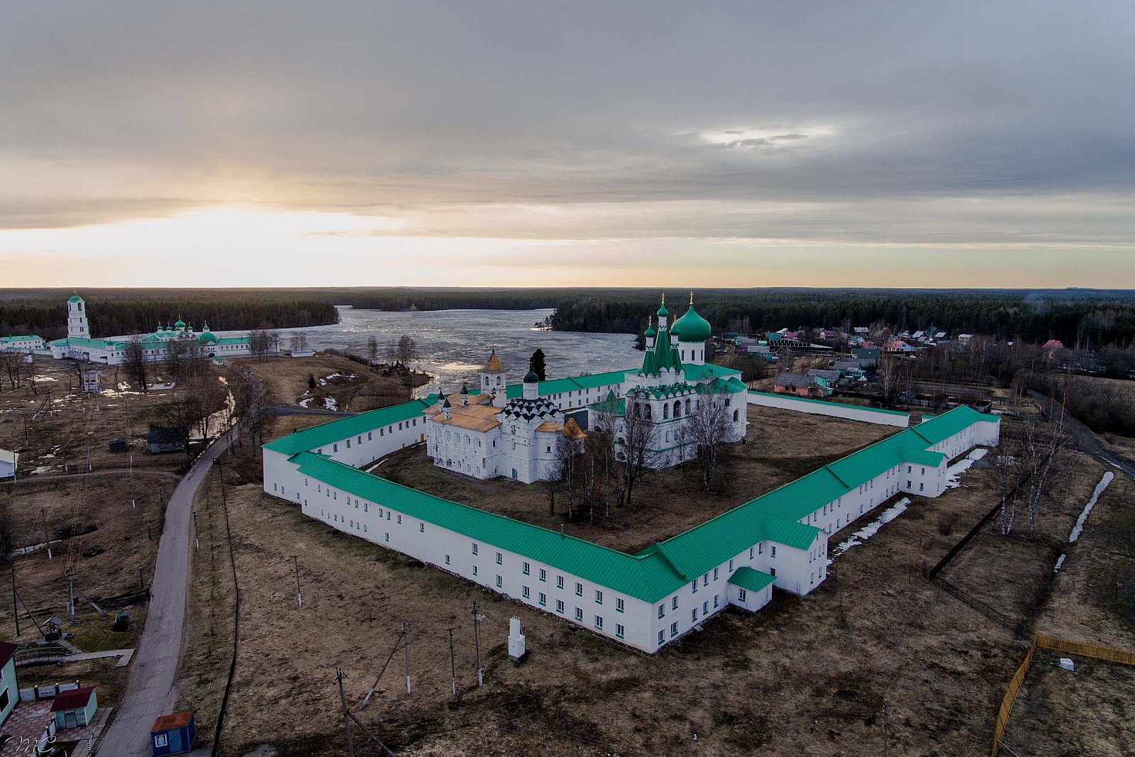 Троицкая часть Свято-Троицкого Александра Свирского мужского монастыря - Лодейнопольский район