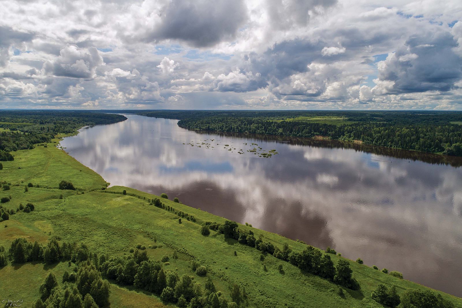 Река Волга - Ярославская область