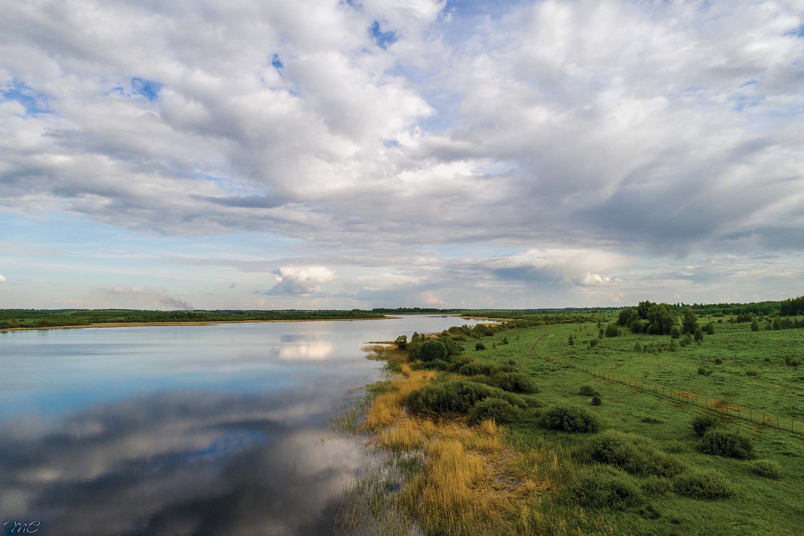 Рыбный пруд на реке Каменка - Тверская область