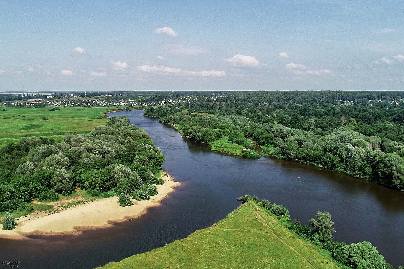 Слияние рек Клязьмы и Нерли - Владимирская область