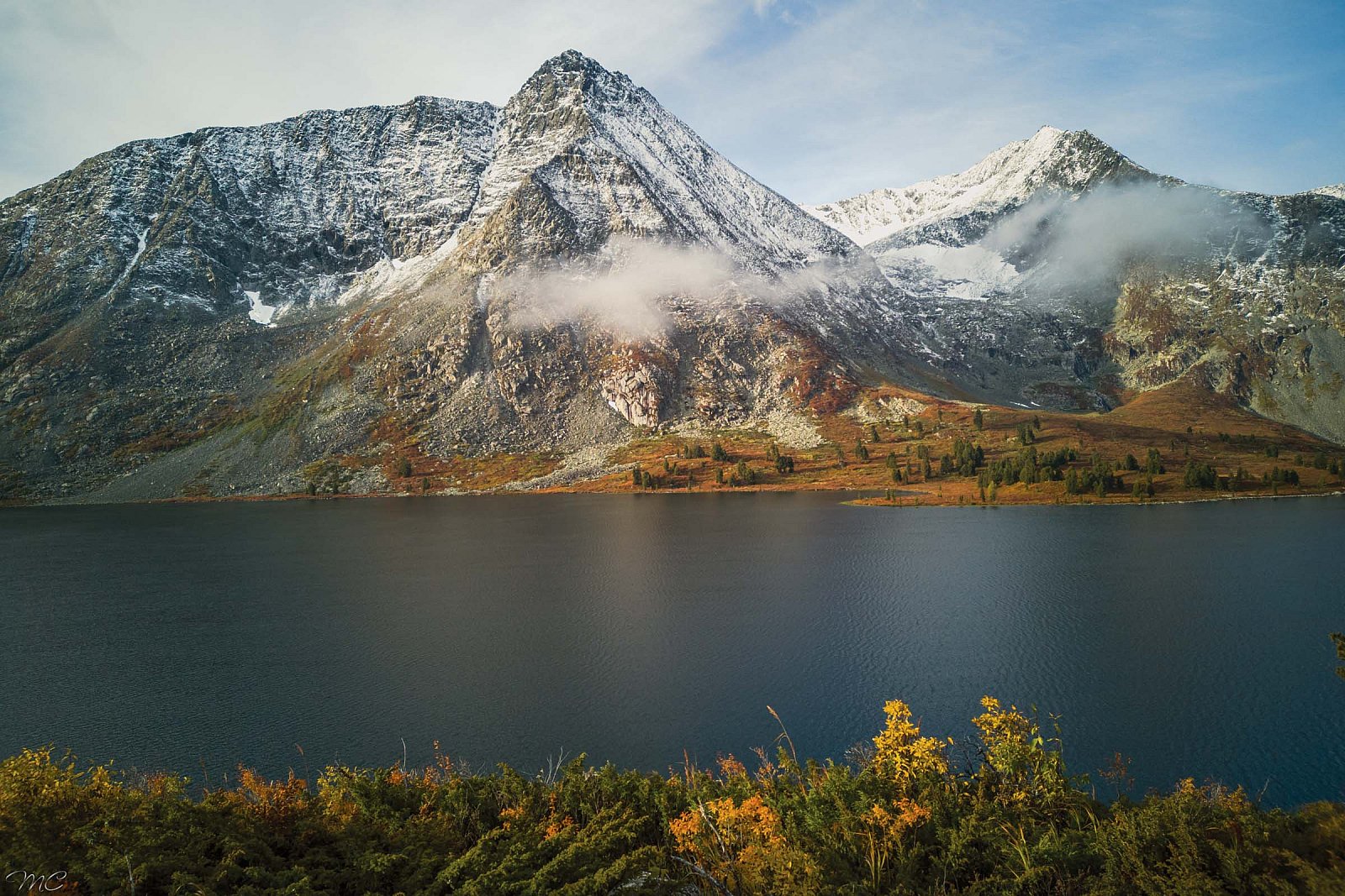 Озеро Алахинское - Алтай (осень)