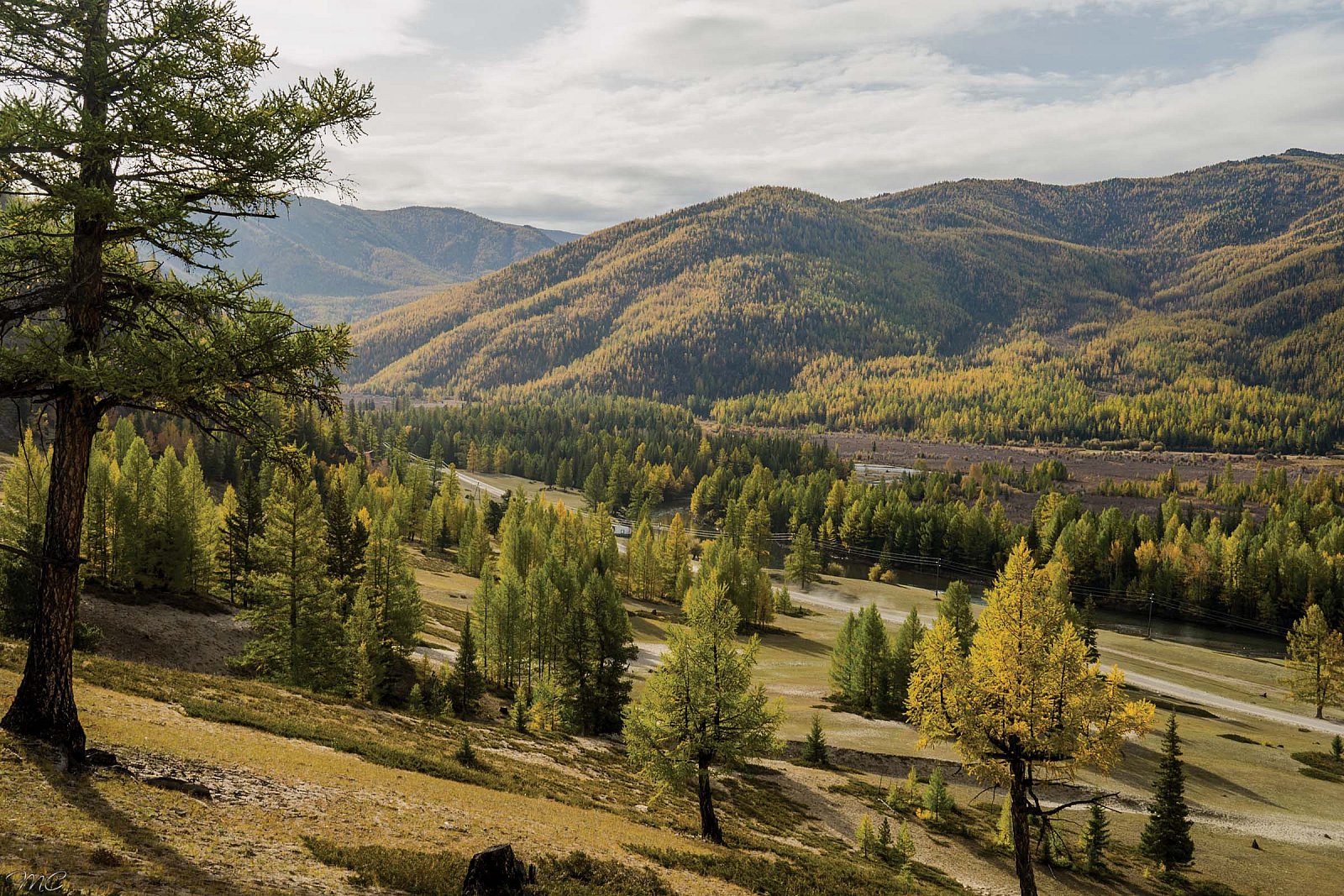 Долина реки Джазатор - Алтай (осень)