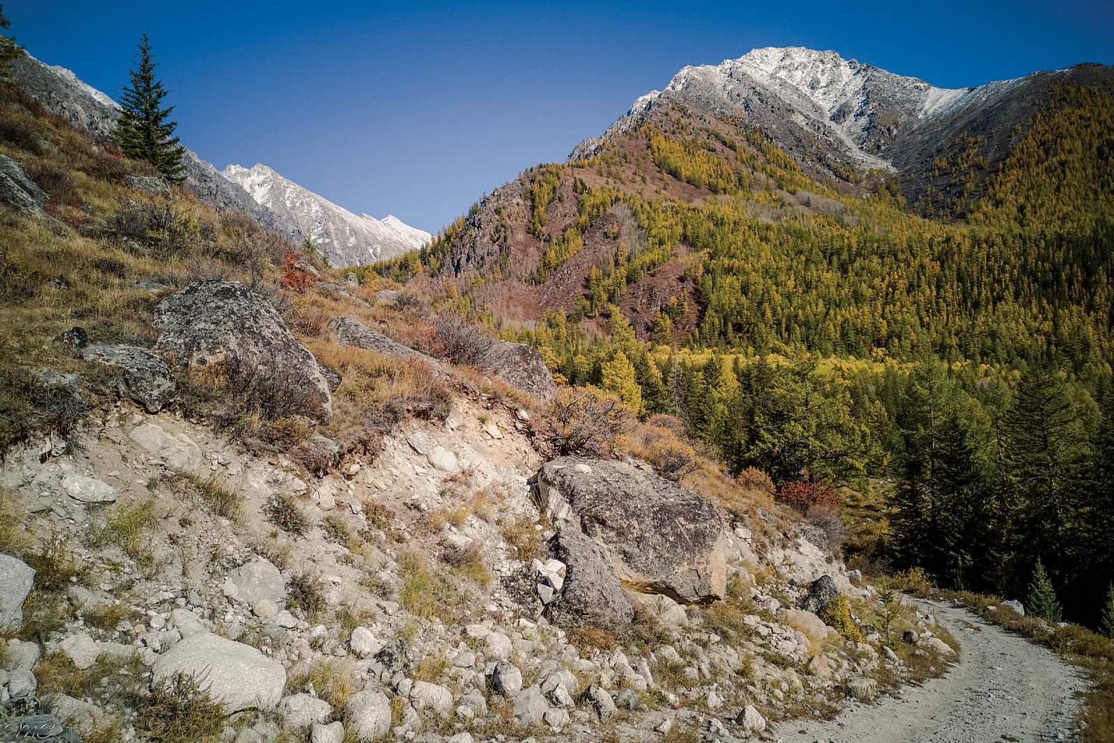 Долина реки Карасу - Алтай (осень)