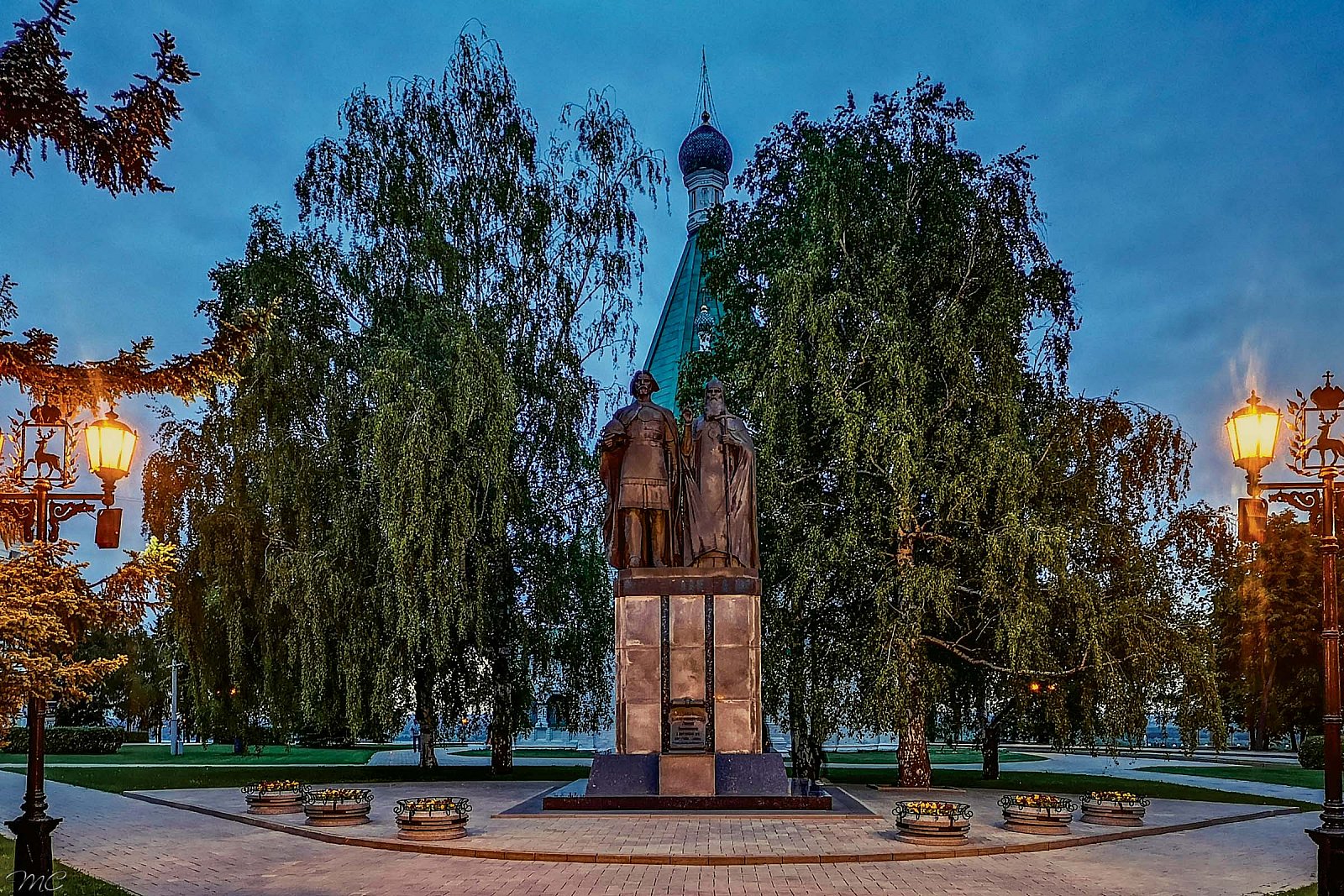Памятник основателям города - Нижегородская область