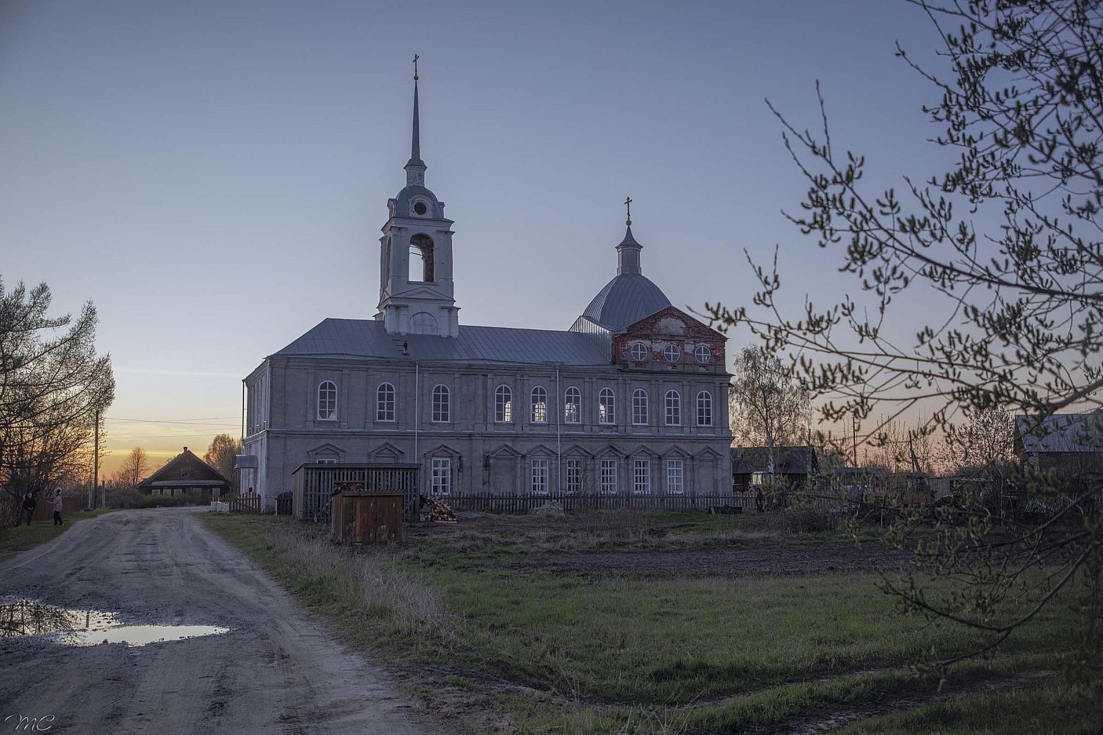 Церковь Воскресения Словущего в Халбуже - Костромская область