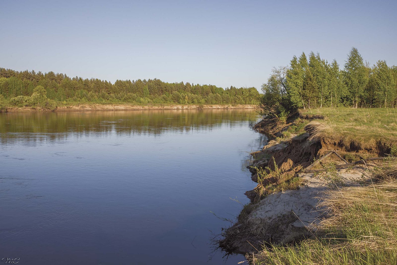 Река Унжа - Костромская область