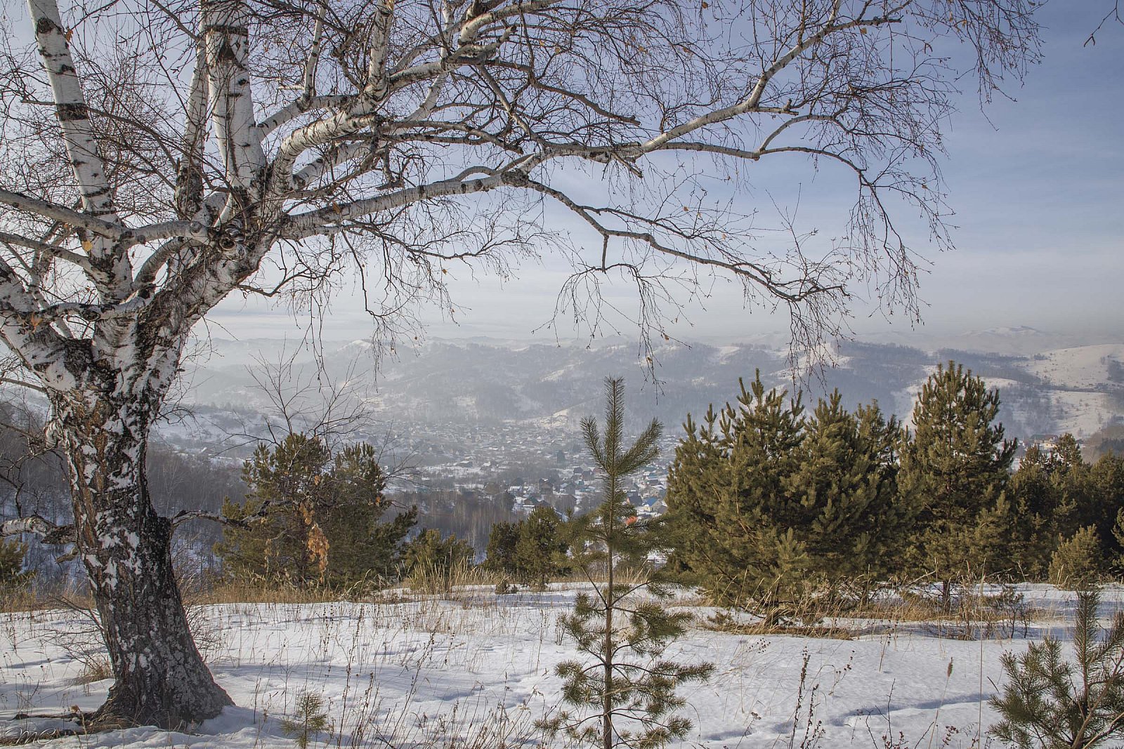 Зимние горы - Алтай