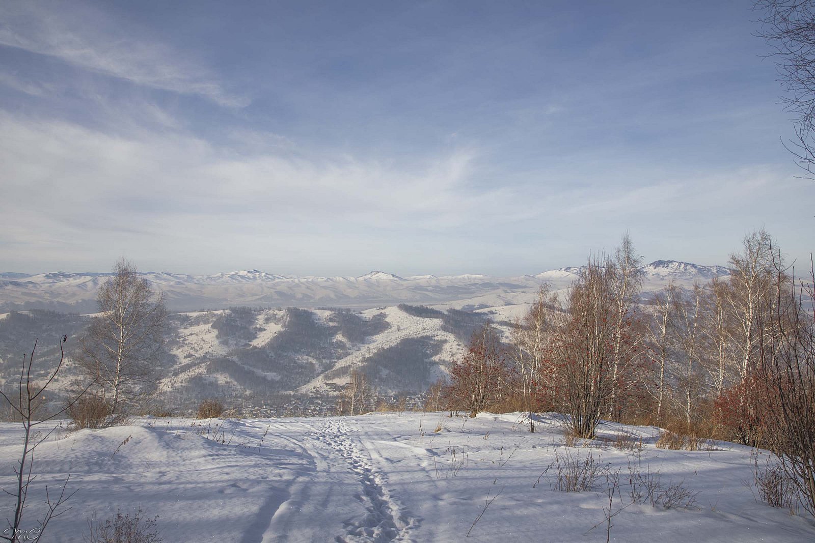 Зимние горы - Алтай